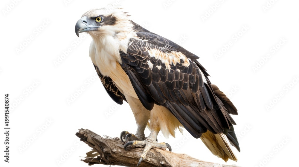 Obraz premium Majestic Bald Eagle Isolated Photo.