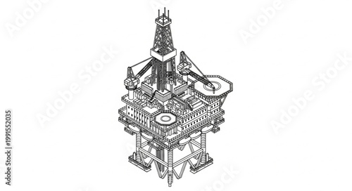Intricate Mechanical Device with Complex Components.