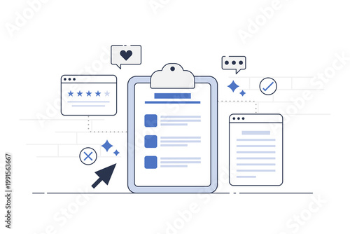 Modern design for analysis website banner concept for business analysis, market research, product testing, data analysis.