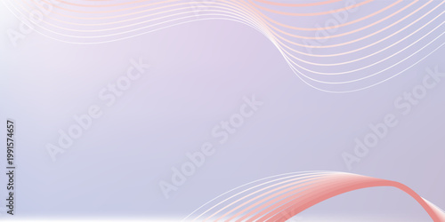 Abstract purple and lavender gradient background with soft wavy lines and elegant fluid curves.