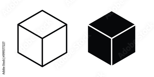 Box icon vector design Illustration pack for apps.