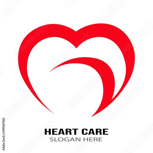 logo healthy heart care