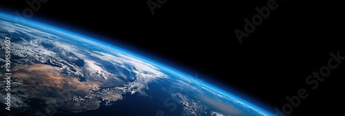 A stunning view of Earth