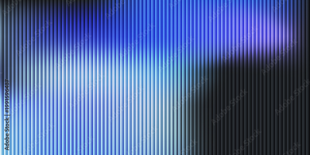 Obraz premium Abstract vertical lines a gradient of blues and purples