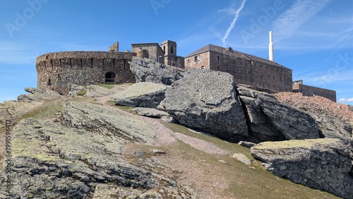 castle in the mountains