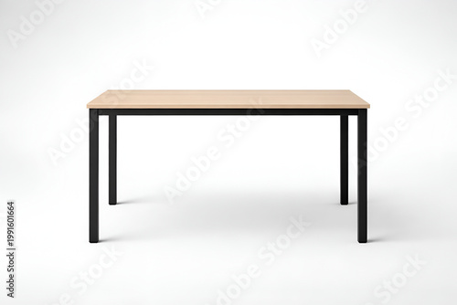 Black Metal Frame Table .I