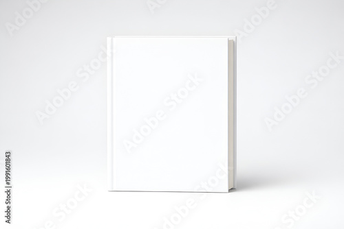 Blank White Book .I