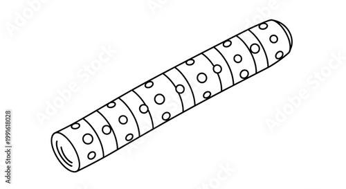 Cylindrical filter screen pipe for industrial or water well use features a perforated surface for efficient filtration processes.
