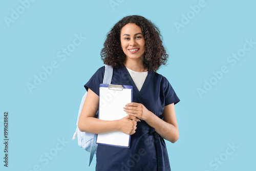 Female African-American med...