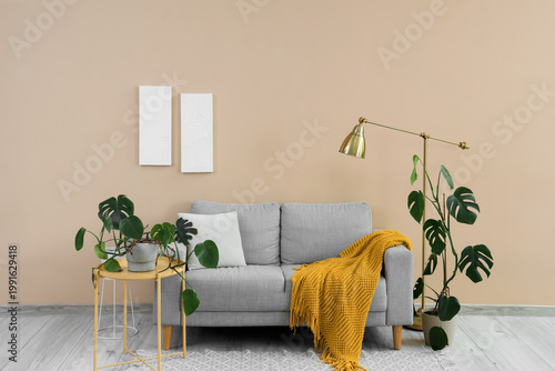 Interior of living room wit...