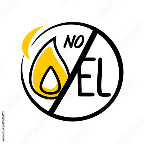No flammable liquids sign with fire symbol and text