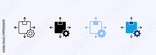 Supply Icon Set Multistyle Various Collection Element For Design