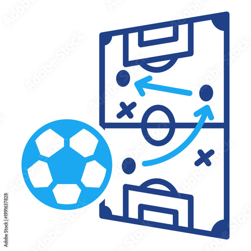 Soccer Tactics Icon