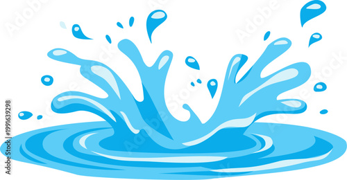 splash of water