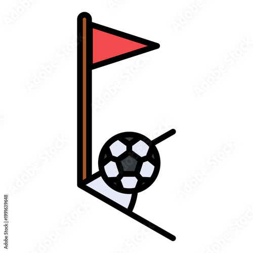 Corner Kick Icon
