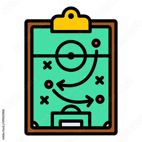 Football Strategy Icon