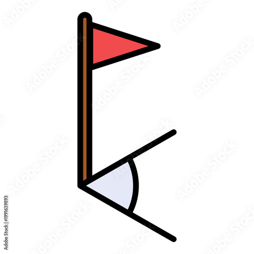 Corner Flag Icon