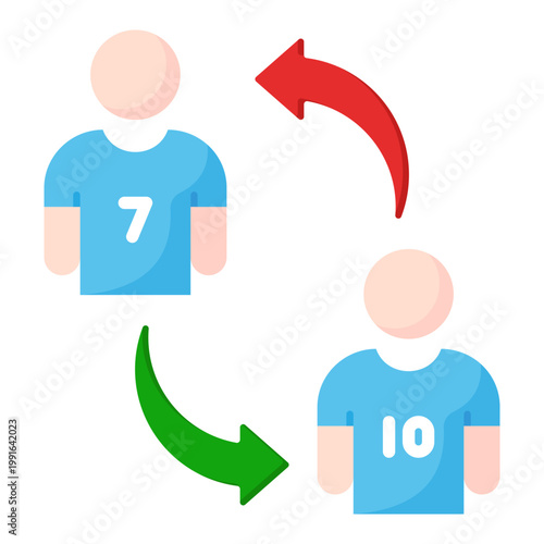 Player Substitution Icon