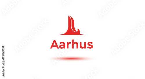 Free Download Aarhus City Logo - A Modern and Clean Design in Red. - GFXLoad