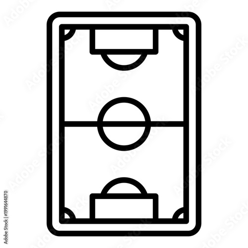 Soccer Field Icon
