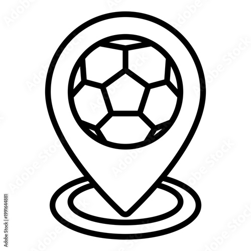 Soccer Location Icon
