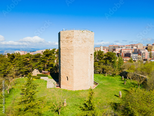 Foto Torre di Federico aerial panoramic view in Enna