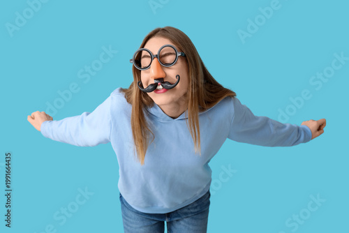 Beautiful young happy woman...