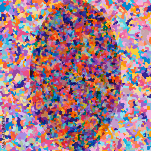 Colorful Abstract Texture with Fluid, Organic Shapes and Layered Patterns. Pink, Purple, Blue, Red, and Yellow Tones Color Marbled, Psychedelic Background Design Vector. Ideal for Modern Art, Creative