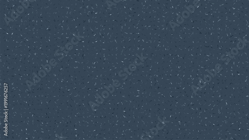 Seamless dark blue terrazzo texture with scattered organic flecks, abstract modern surface background for wallpaper, flooring, packaging and interior design use