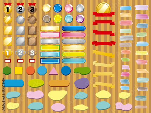 バナー, りぼん,  フレーム, アイコン, テンプレート, ボタン, イラスト, タグ, 色, 成分, バー, コレクション, ウェブサイト, 空白, ビジネス, サイン, とげ, アロー, Symbols, blue, decoration, gold, shapes, tape, celebrations, arts a