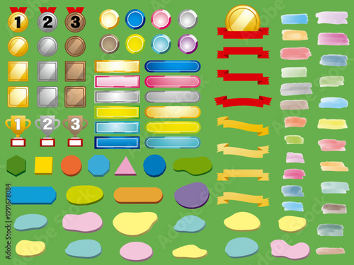 バナー, りぼん,  フレーム, アイコン, テンプレート, ボタン, イラスト, タグ, 色, 成分, バー, コレクション, ウェブサイト, 空白, ビジネス, サイン, とげ, アロー, Symbols, blue, decoration, gold, shapes, tape, celebrations, arts a