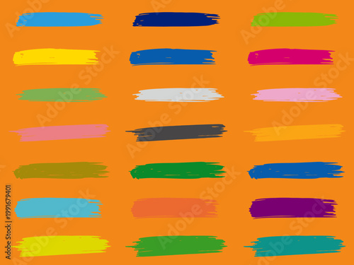 バナー, りぼん, ベクター, ウェブ, デザイン, 紙, ひとそろい, あだ名, ペンキ, フレーム,