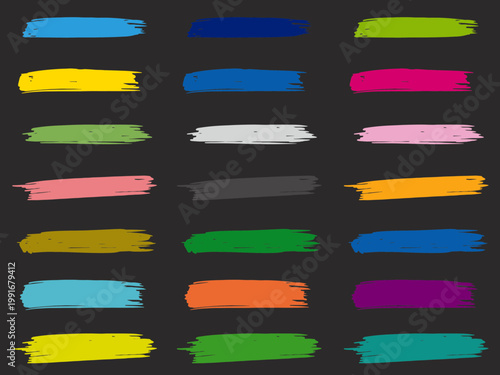 バナー, りぼん, ベクター, ウェブ, デザイン, 紙, ひとそろい, あだ名, ペンキ, フレーム,