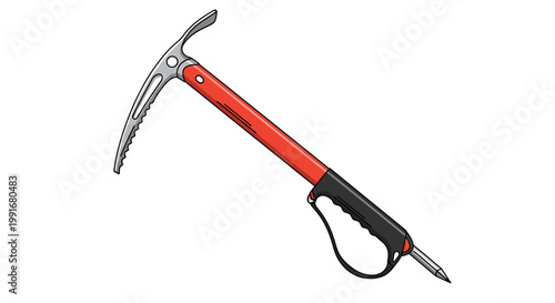 Ice Axe Tool for Climbing and Mountaineering.