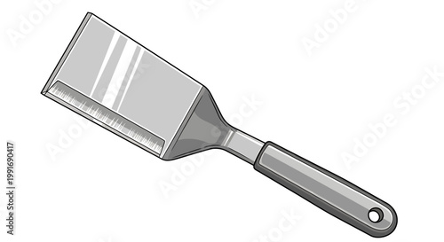 Metal Scraper Tool with Handle.