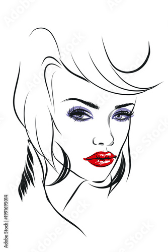 The Red Lip Statement