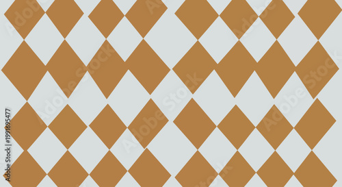 Geometric diamond pattern in muted tones