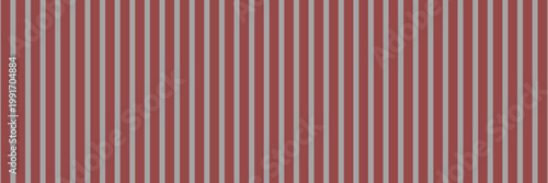Vertical red and white stripes background. Seamless and repeating pattern.