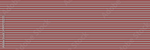 Vertical red and white stripes background. Seamless and repeating pattern.