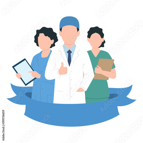 Medical Team Professional Healthcare Staff