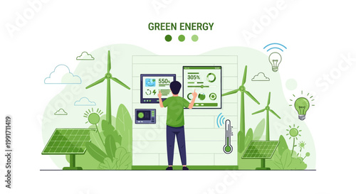 Green Energy Analytics Dashboard with Renewable Power Data
