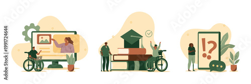 Inclusive education and accessibility in learning with people with disabilities and technology e learning distance digital divide universal design web accessibility educational technolo