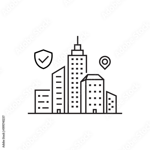Smart Cities Icon