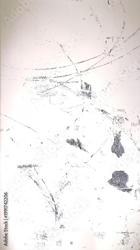 Flickering noisy grunge style film effect overlay loop.
