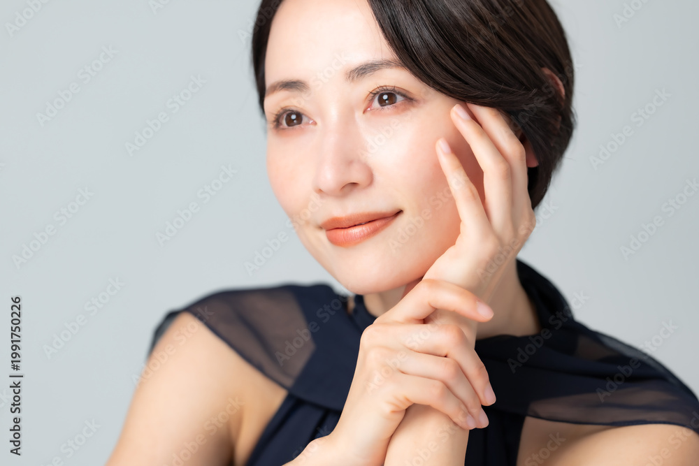 Naklejka premium 女性