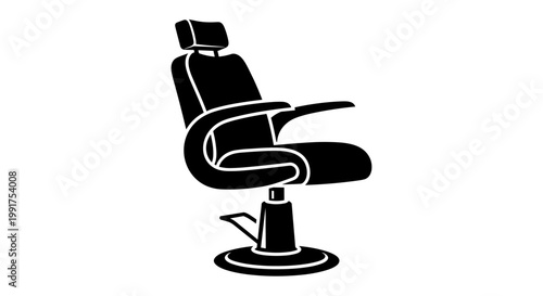 Classic Black Barber Chair