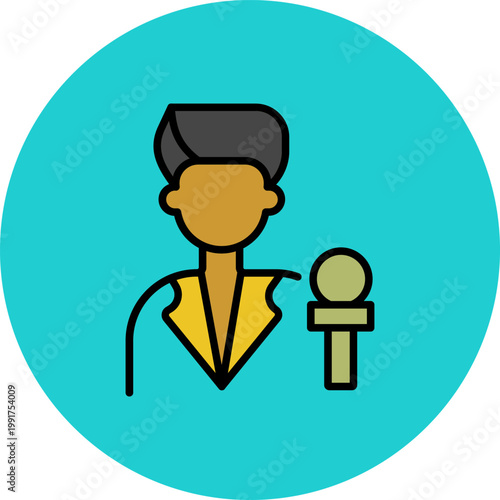 Canvas Print Podcast Guest Icon Design