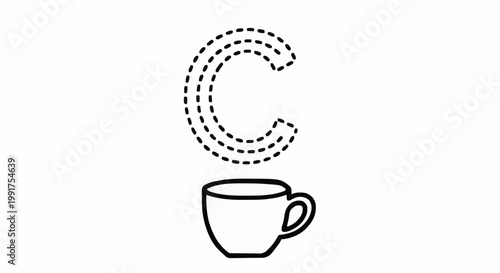 Thicken and colour in the cup