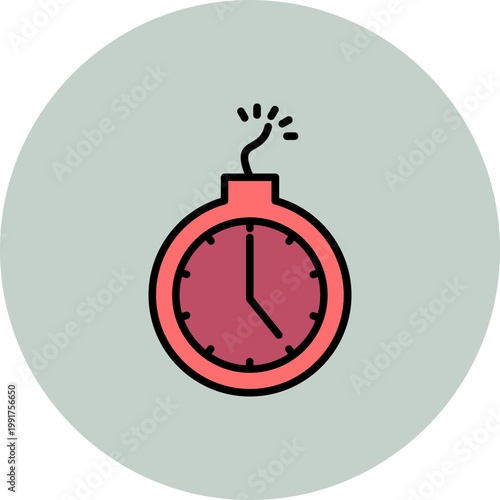 Deadline Icon Design