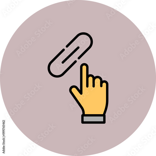 Link Click Icon Design